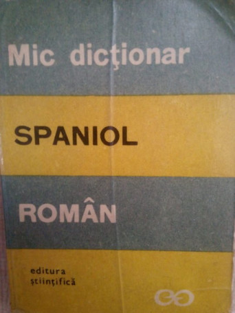 Mic dictionar spaniol-roman