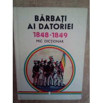 Barbati ai datoriei 1848-1849