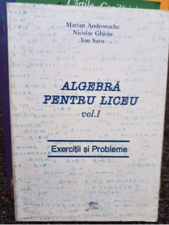 Algebra pentru liceu, vol. 1