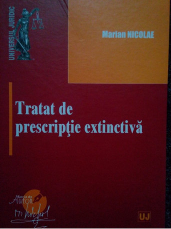 Tratat de prescriptie extinctiva