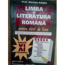 Limba si literatura romana pentru elevii de liceu