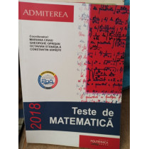 Teste de matematica 2018