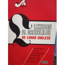 Lexicon al greselilor de limba engleza