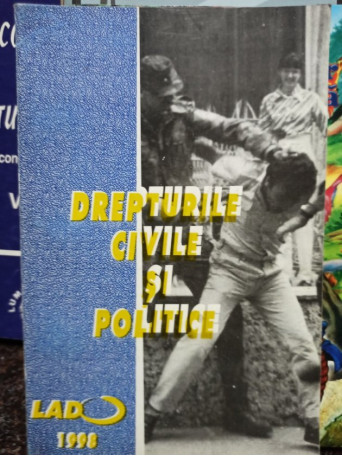 Marina Roman - Drepturile civile si politice - 1998 - Brosata