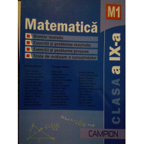 Matematica clasa a IXa M1