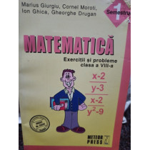 Matematica. Exercitii si probleme pentru clasa a VIIIa