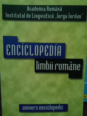 Enciclopedia limbii romane