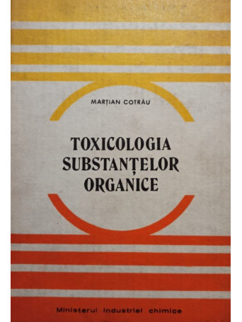 Toxicologia substantelor organice