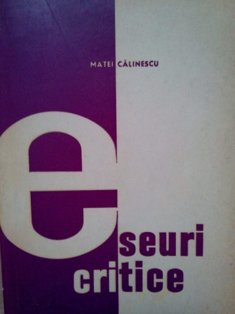 Eseuri critice