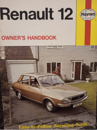 Renault 12. Owner's handbook