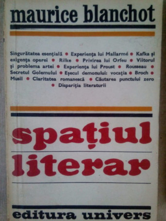 Spatiul literar