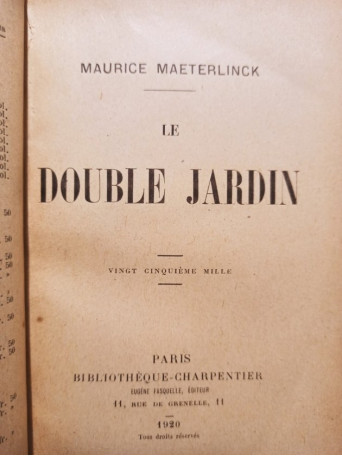 Le double jardin