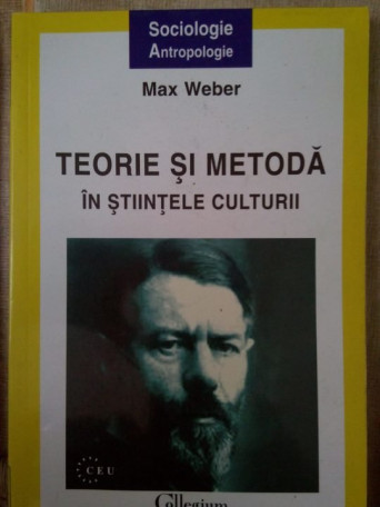 Teorie si metoda in stiintele culturii