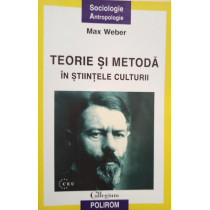 Teorie si metoda in stiintele culturii