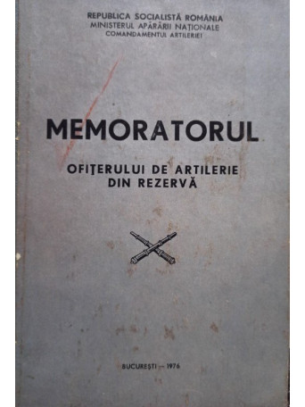 Memoratorul ofiterului de artilerie din rezerva