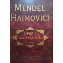 Opera matematica, vol. 1