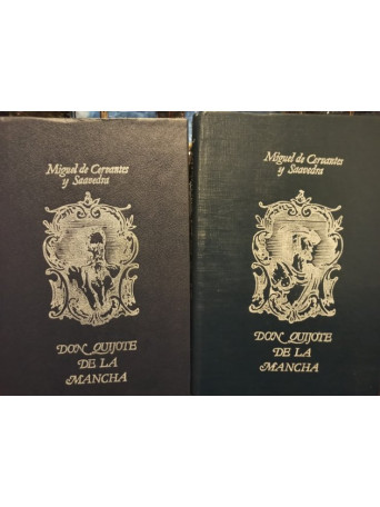 Miguel de Cervantes - Don Quijote de la Mancha, 2 vol. - 1993 - Cartonata