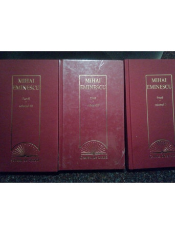 Proza, 3 volume