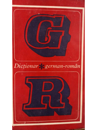 Mihai Isbasescu - Dictionar german - roman - 1969 - Cartonata