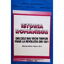 Istoria romanilor - Manual pentru clasa a XI-a