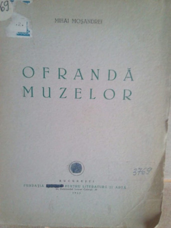 Ofranda muzelor