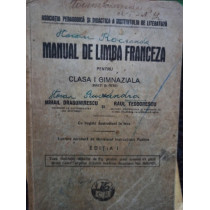 Manual de limba franceza pentru clasa I gimnaziala