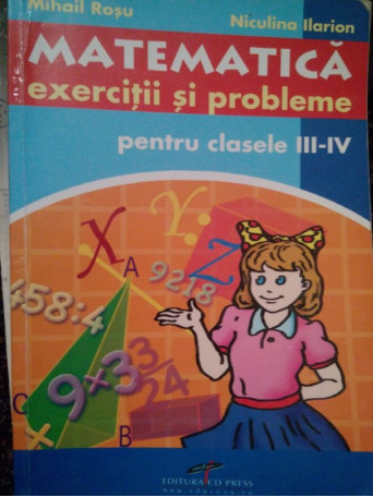 Matematica. Exercitii si probleme pentru clasele IIIIV