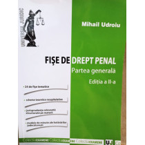 Fise de drept penal. Partea generala, editia a II-a