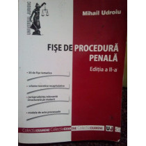 Fise de procedura penala, ed. a II-a