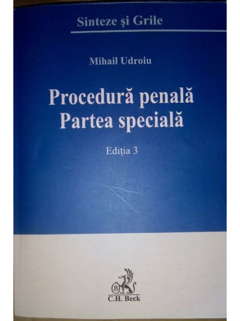 Procedura penala Partea speciala