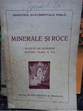 Notiuni de geologie pentru clasa a Va