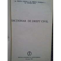 Dictionar de drept civil