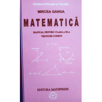 Matematica - Manual pentru clasa a IX-a trunchi comun