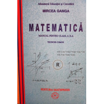 Matematica - Manual pentru clasa a Xa