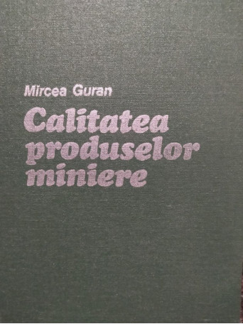 Calitatea produselor miniere