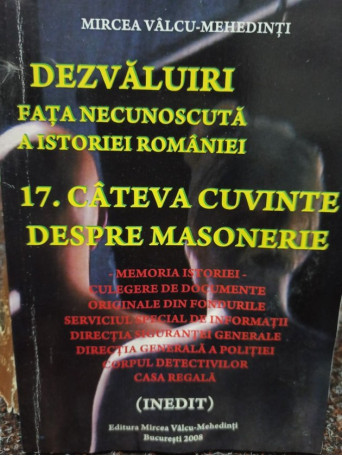 Cateva cuvinte despre masonerie