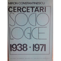 Cercetari sociologice, 19381971