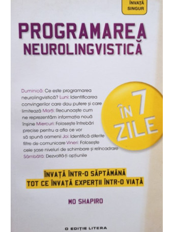 Programarea neurolingvistica in 7 zile