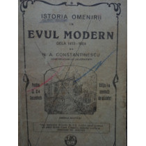 Istoria omenirii in evul modern de la 1453 - 1924, editia I