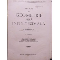 Lectiuni de geometrie pura infinitezimala