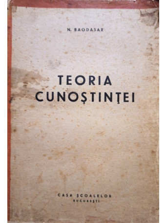 Teoria cunostintei