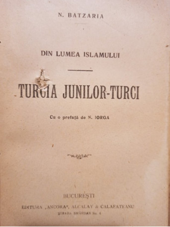 Din lumea Islamului. Turcia junilorturci