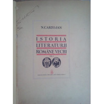 Istoria literaturii romane vechi de la origini pana la epoca lui Matei Basarab si Vasile Lupu, vol. I (dediatie)