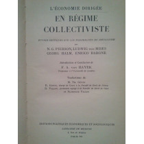 L'economie dirigee en regime collectiviste