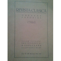 Revista clasica Orpheus Favonius