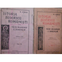 Istoria Bisericii romanesti si a vietii religioase a romanilor, 2 volume