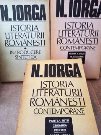 Istoria literaturii romanesti, 3 vol.