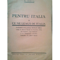 Pentru Italia si ce ne leaga de Italia