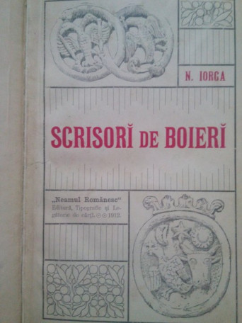 Scrisori de boieri