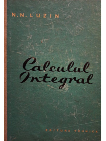 Calculul integral, ed. a III-a